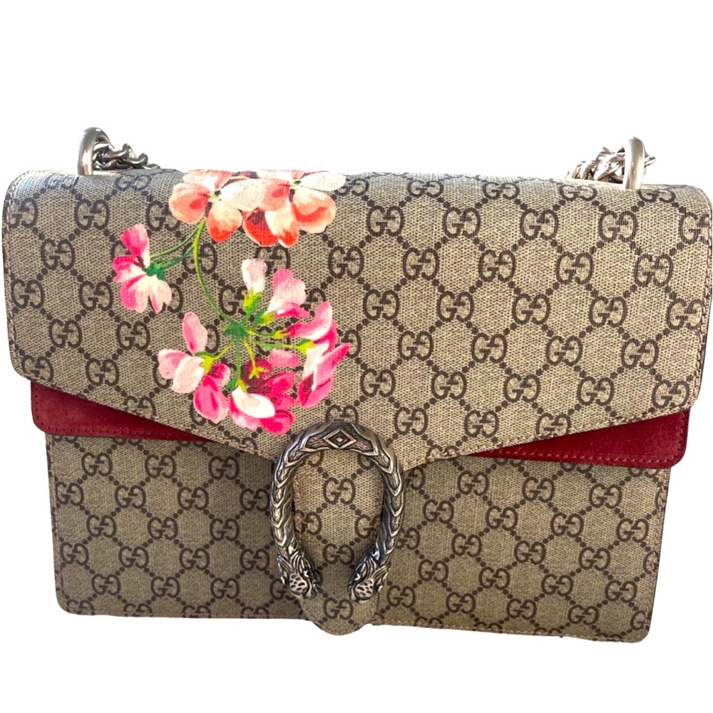 Gucci Blooms Supreme Dionysus Medium Shoulder Bag